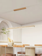 Imiror Minimalist Travertine Linear Pendant Light