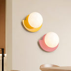 Linus Minimalist Colorful C.Wall Lamp