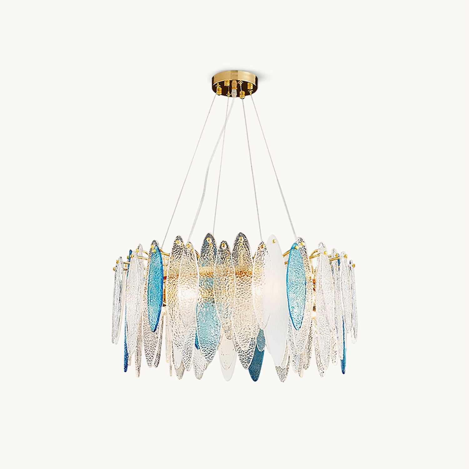 Lola Glass Chandelier