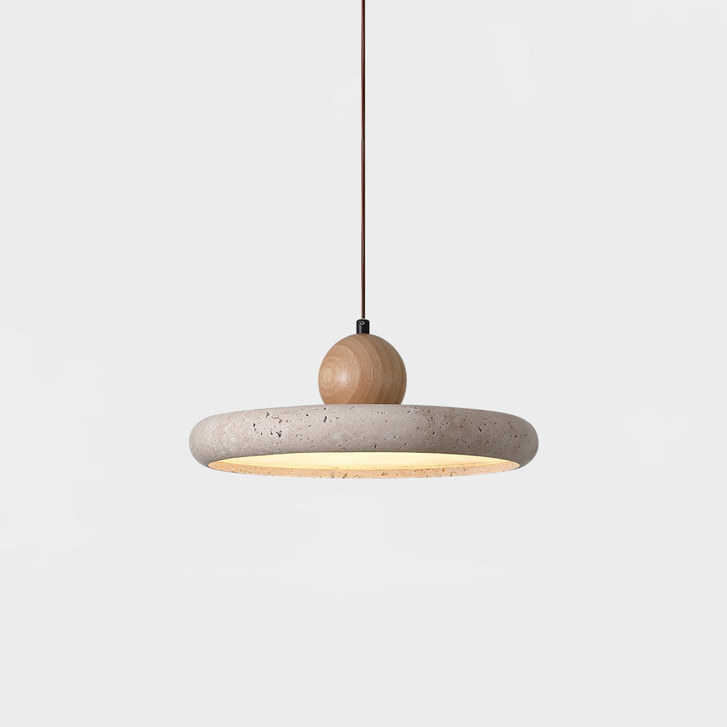 Opalyn Suspension Travertine Wood