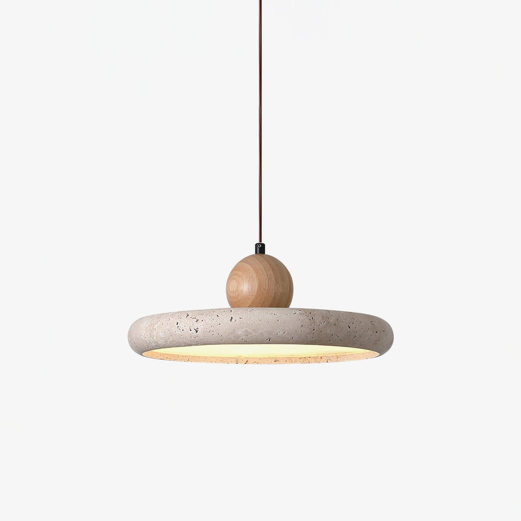 Opalyn Suspension Travertine Wood