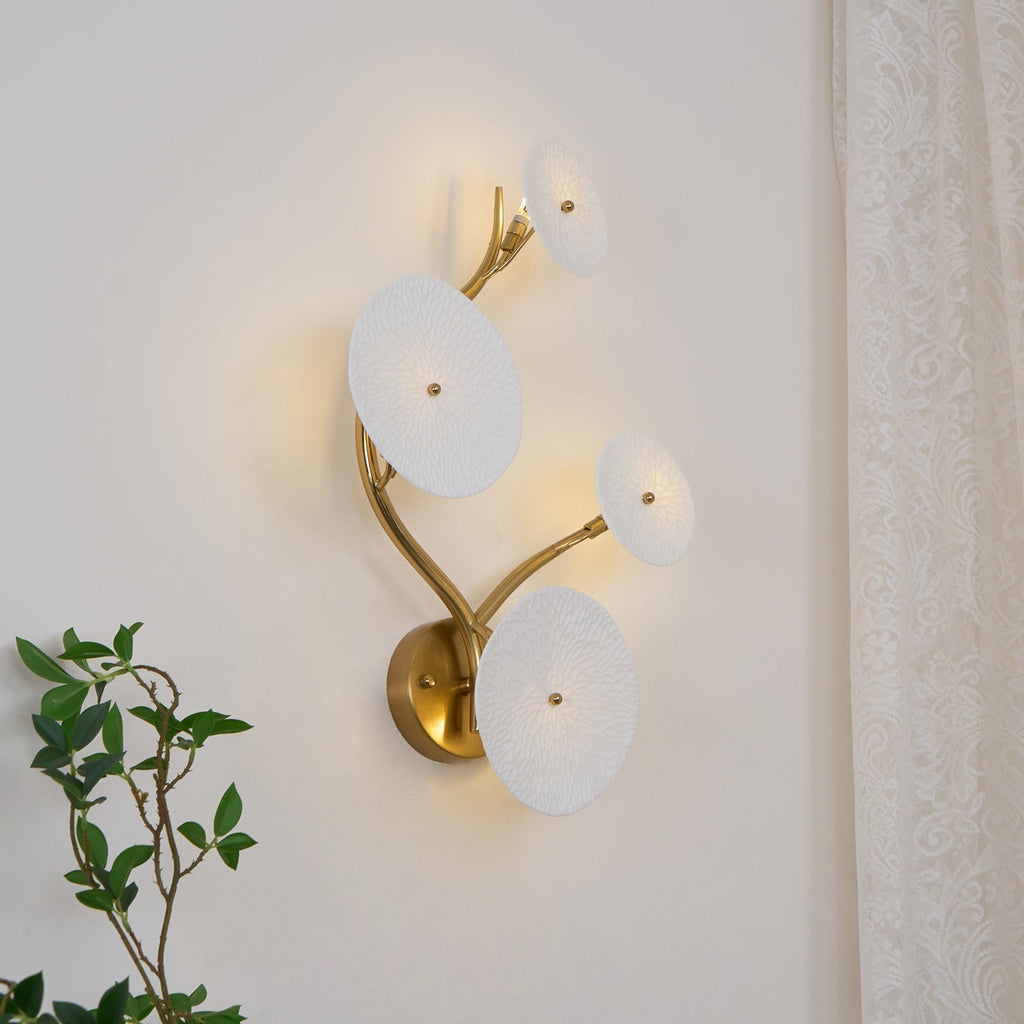 Kaivo Wall Lamp Lotus Petal