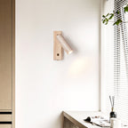 Ornoria Cylindrical Wall Sconce in Travertine