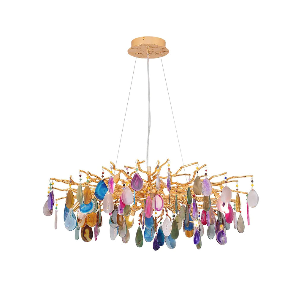 Luxury Agate Chandelier