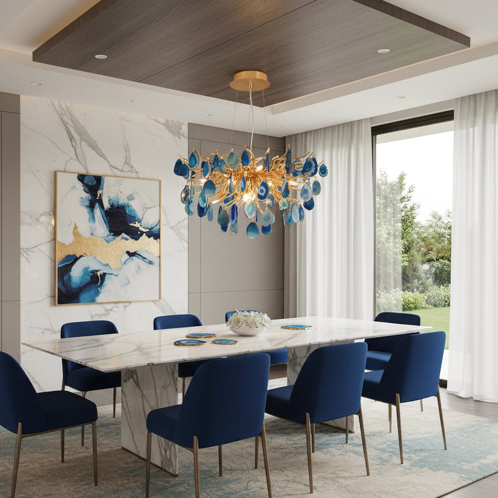 Luxury Agate Chandelier
