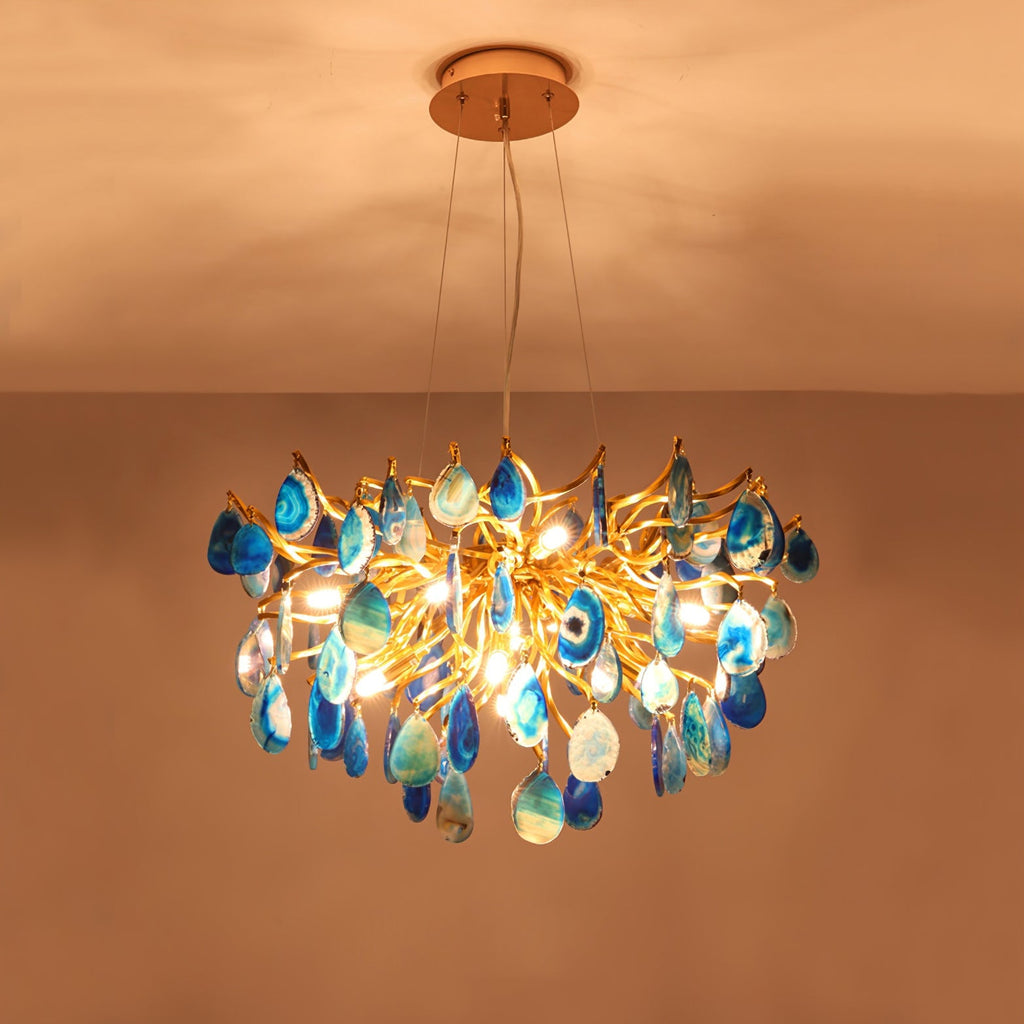 Luxury Agate Chandelier