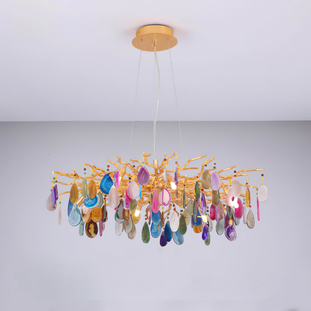 Luxury Agate Chandelier