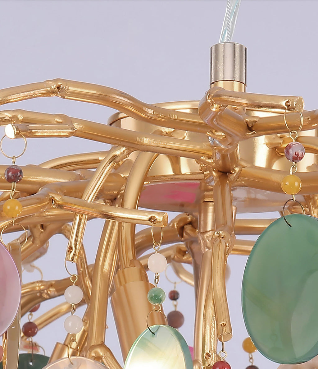 Luxury Agate Chandelier