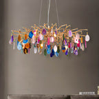 Luxury Agate Chandelier