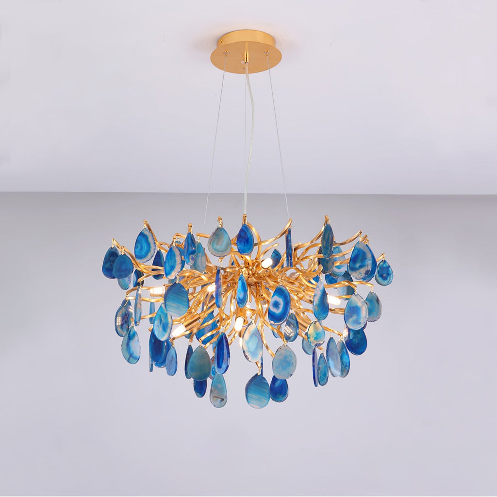 Luxury Agate Chandelier