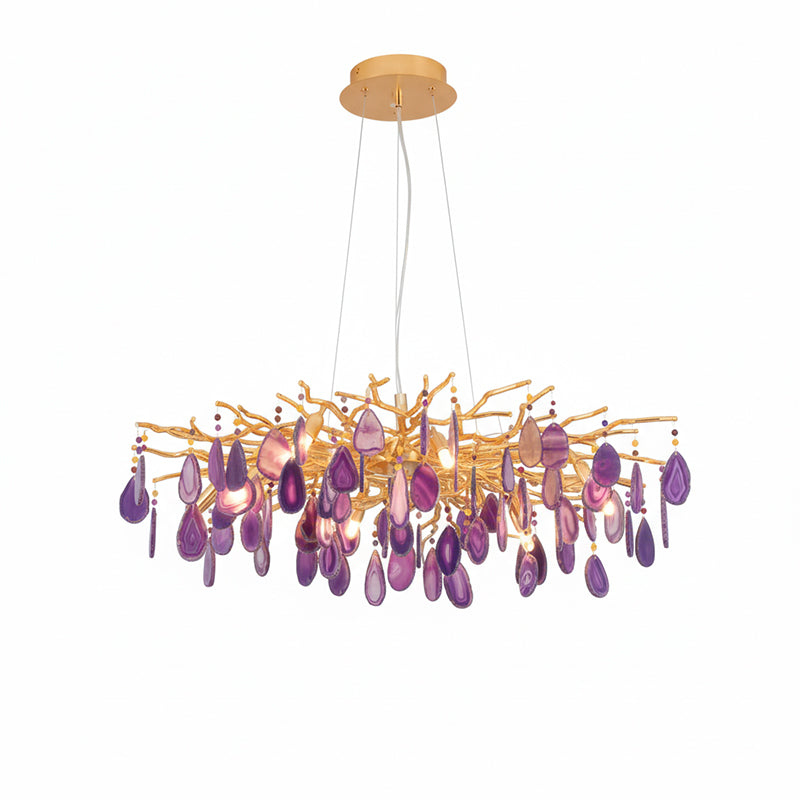 Luxury Agate Chandelier