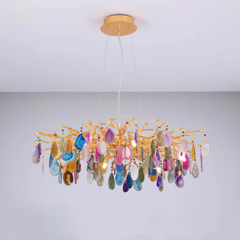 Luxury Agate Chandelier
