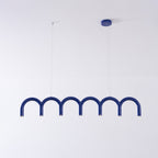 M Shaped Circle Chandelier