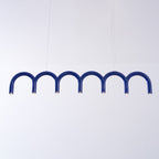 M Shaped Circle Chandelier