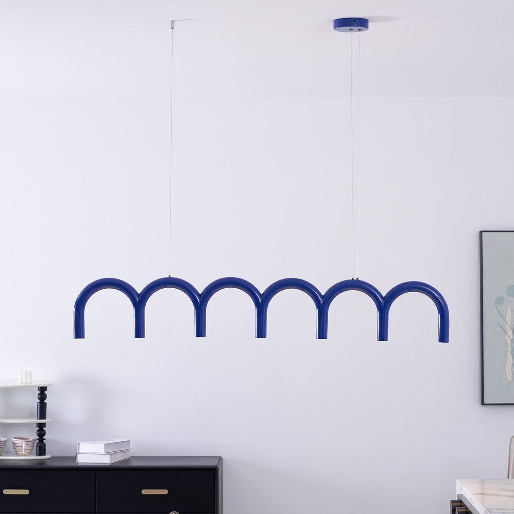 M Shaped Circle Chandelier
