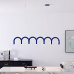 M Shaped Circle Chandelier