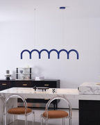 M Shaped Circle Chandelier