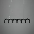 M Shaped Circle Chandelier