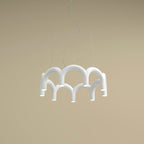 M Shaped Circle Chandelier