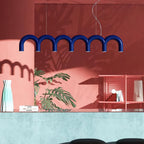 M Shaped Circle Chandelier