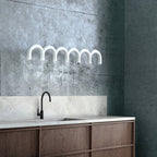 M Shaped Circle Chandelier