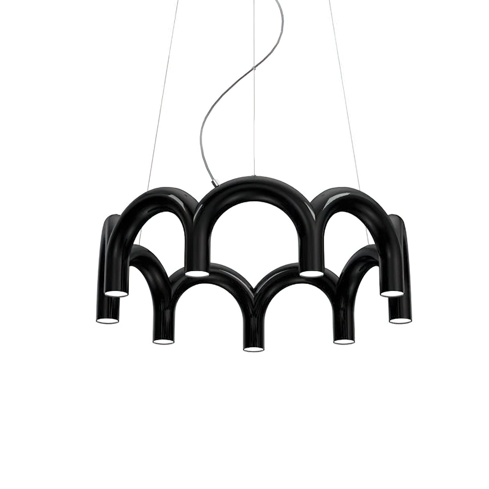 M Shaped Circle Chandelier