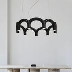 M Shaped Circle Chandelier