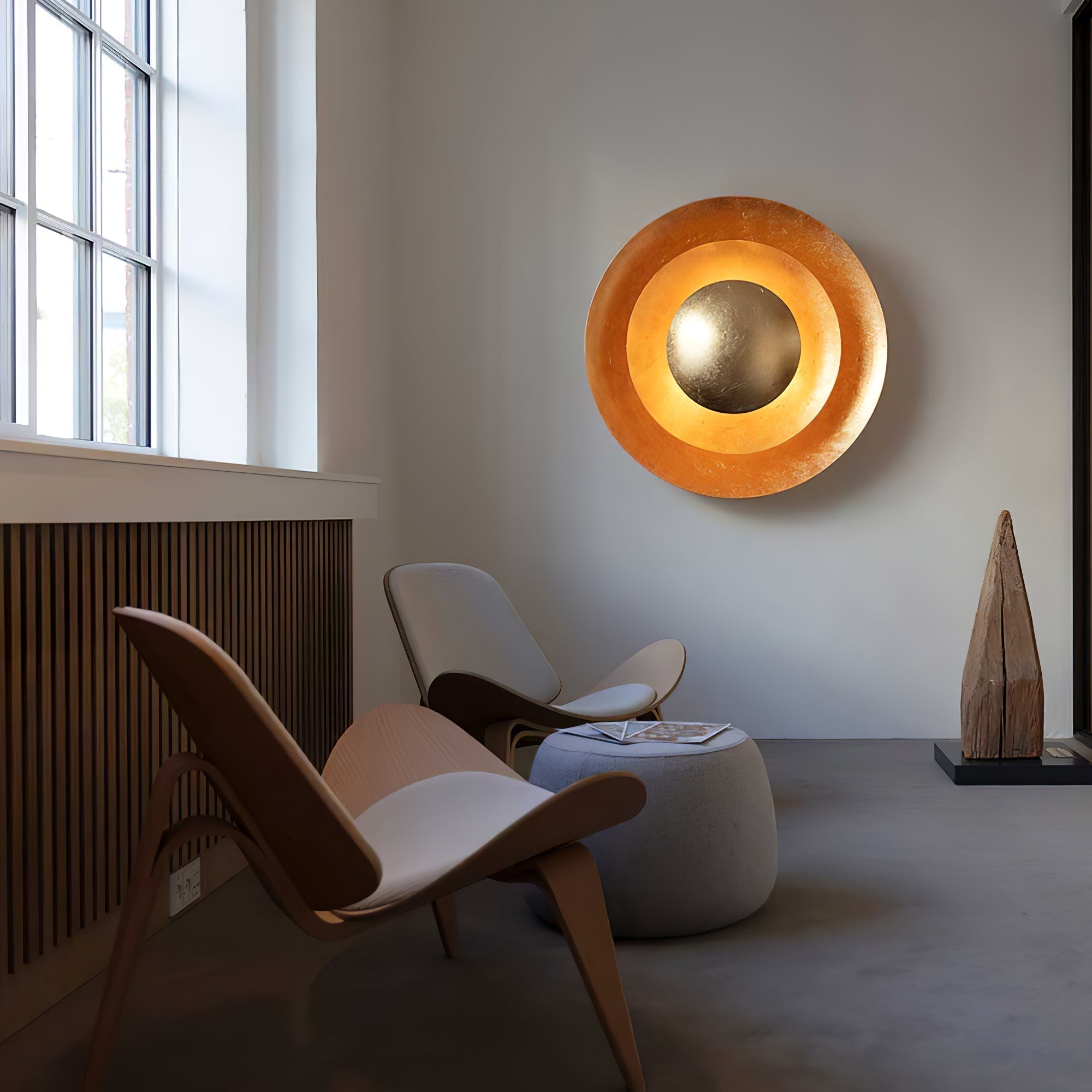 Solaris Vintage Leaf Wall Light