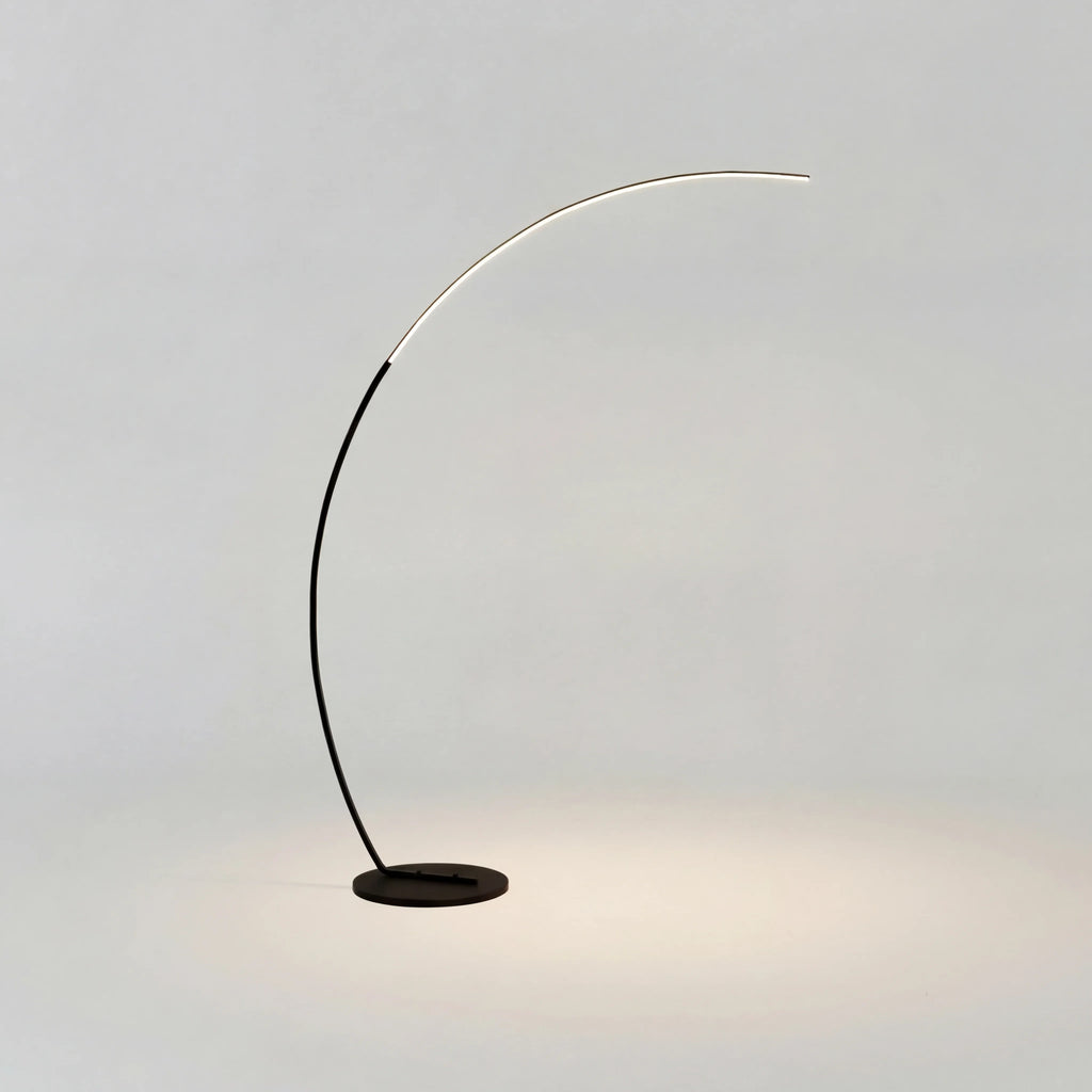 Madera LED Arc Standing Floor Lamp