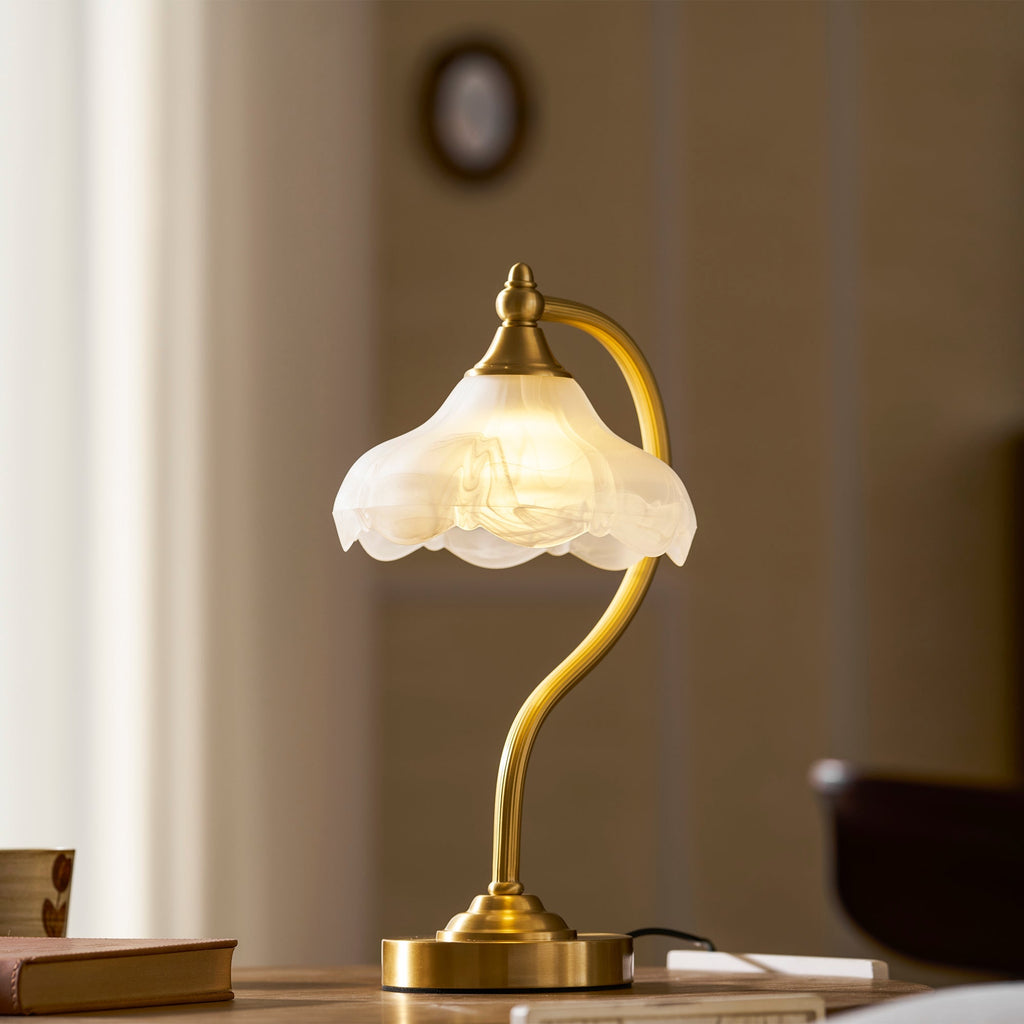 Magnolia Flower Table Lamp