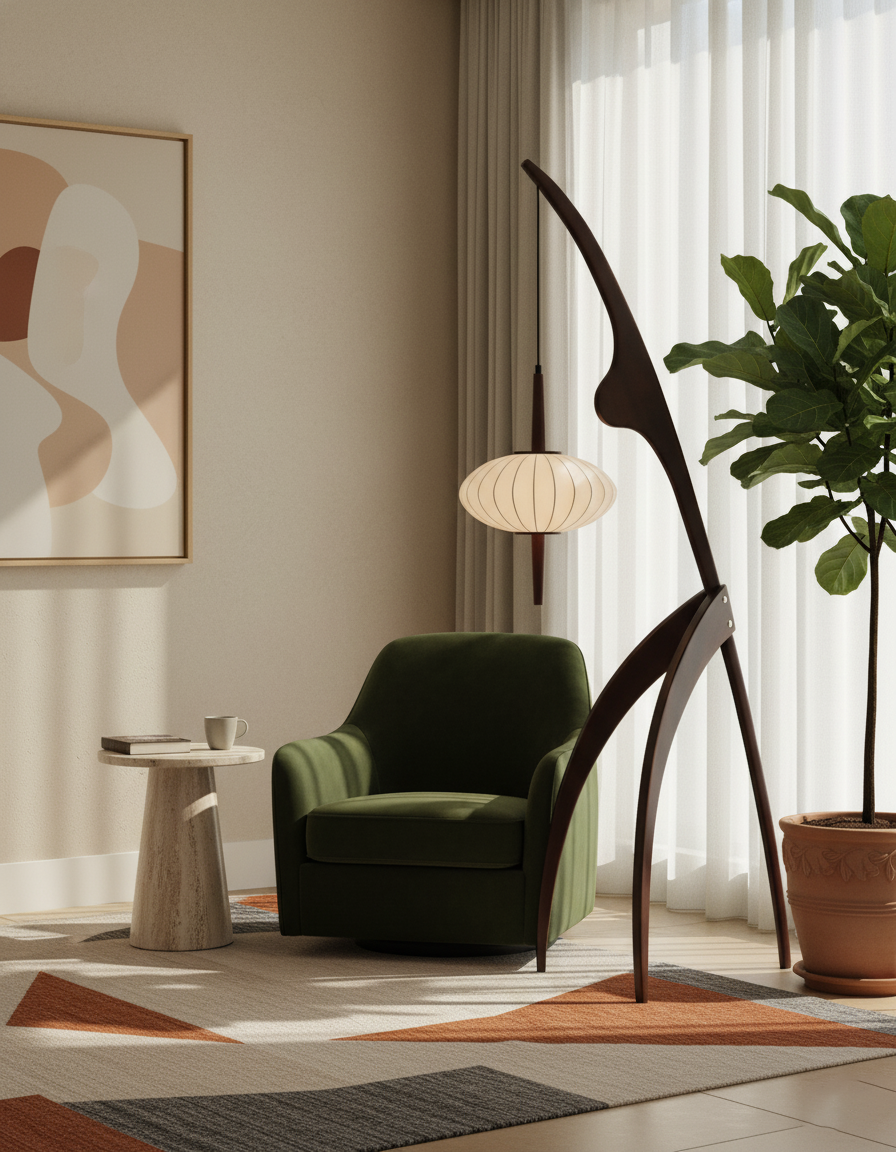 Mantis Religiosa Floor Lamp