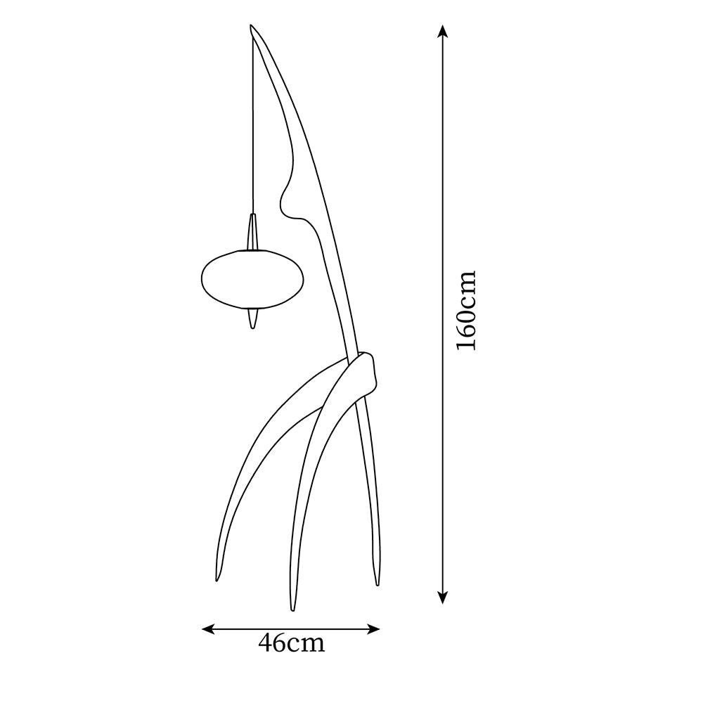 Mantis Religiosa Floor Lamp