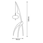 Mantis Religiosa Floor Lamp