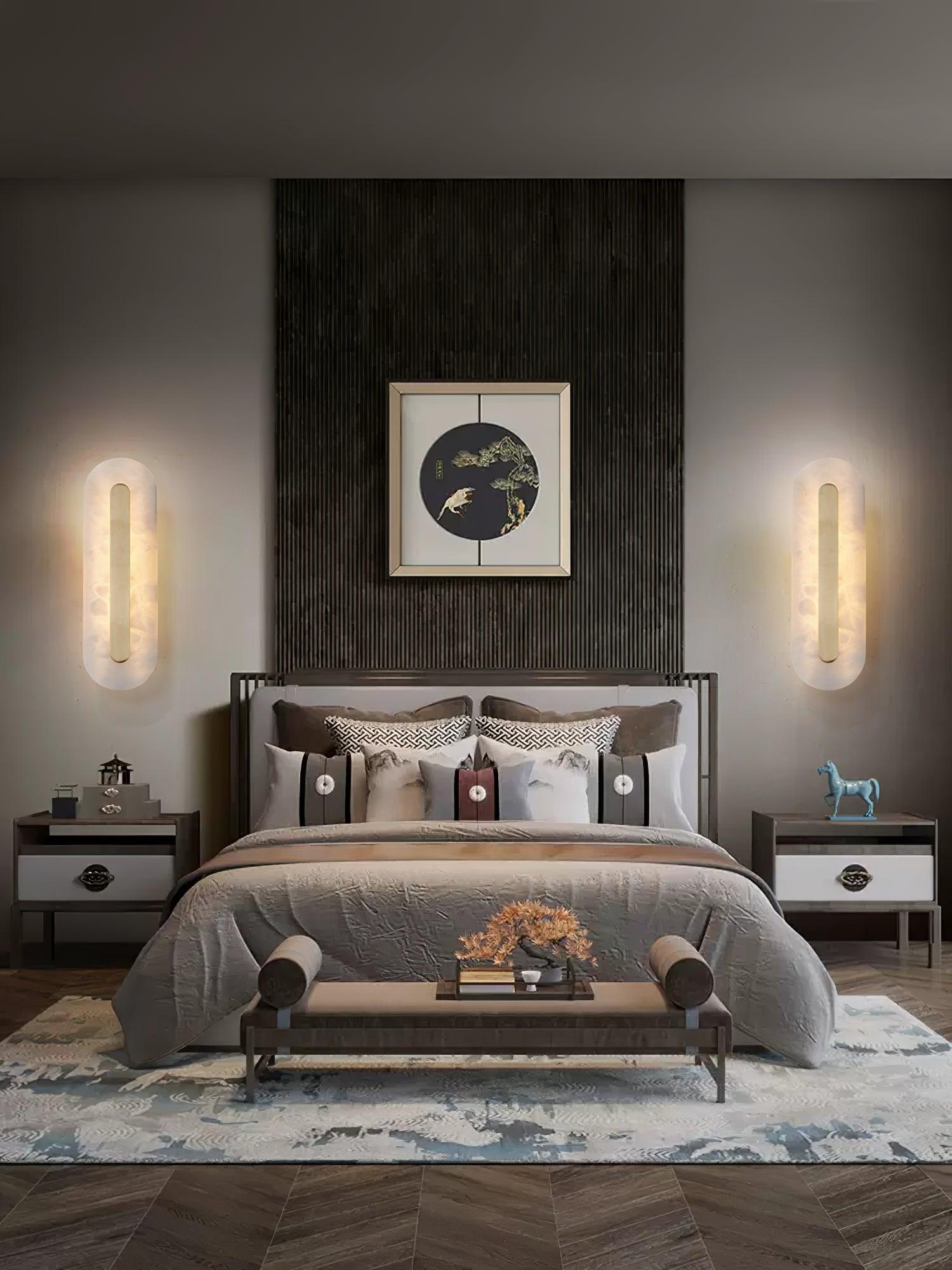 Selvia Wall Sconce in Alabaster