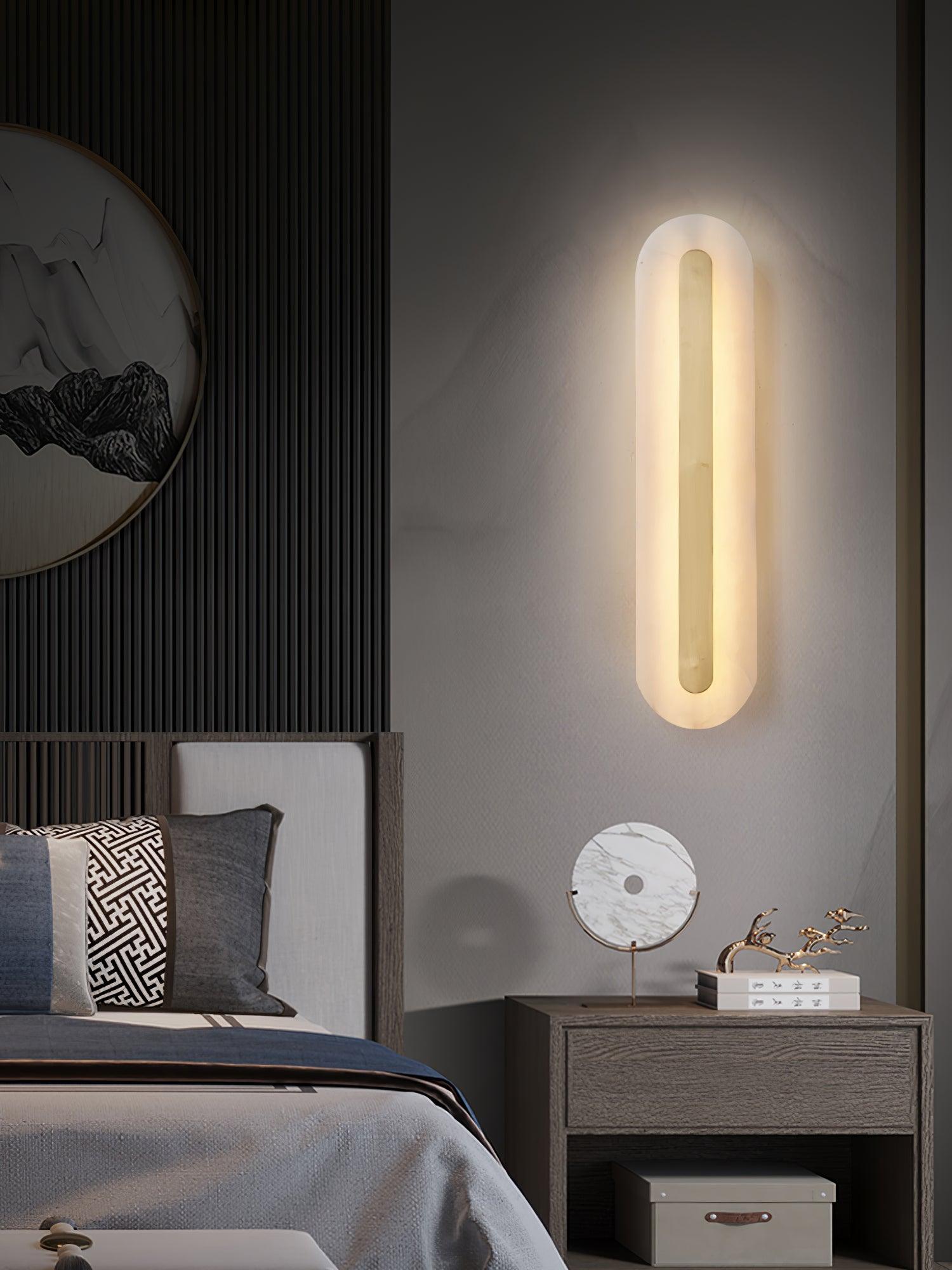 Selvia Wall Sconce in Alabaster