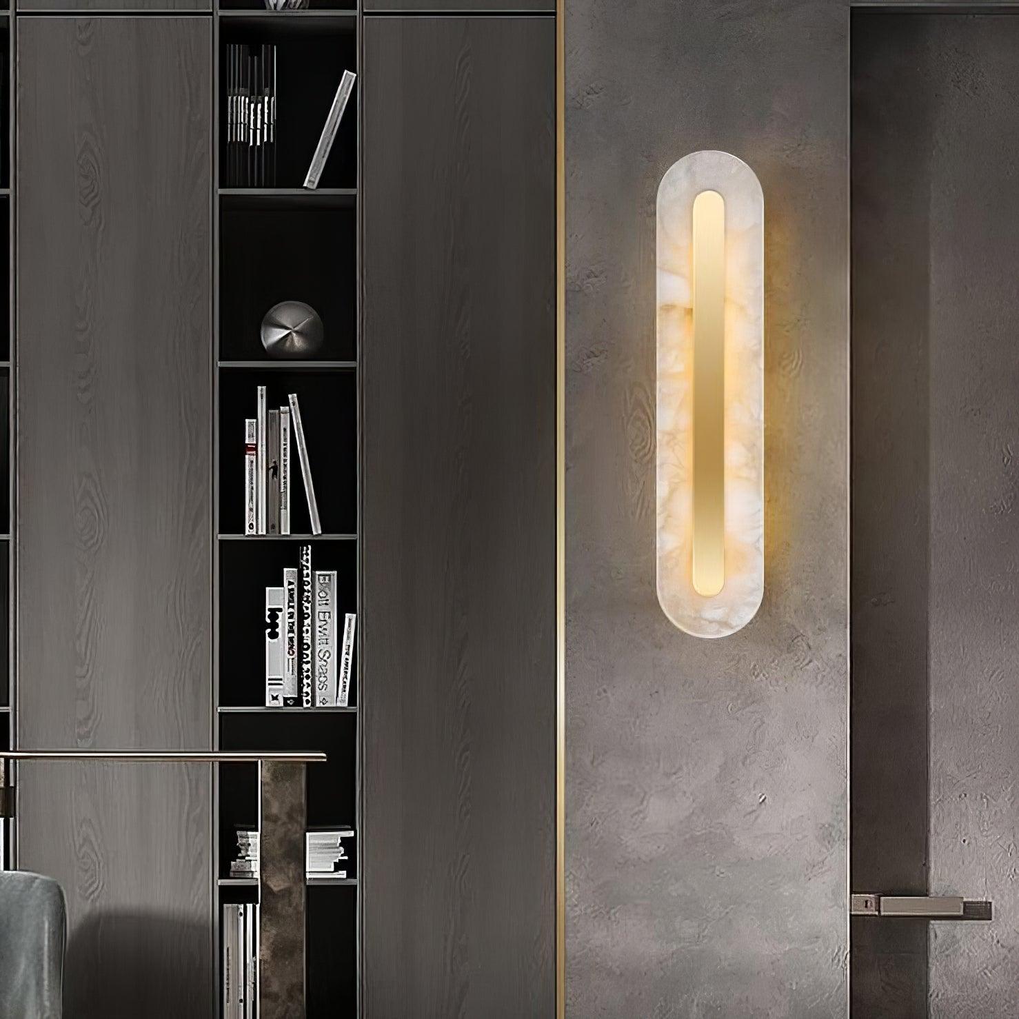 Selvia Wall Sconce in Alabaster