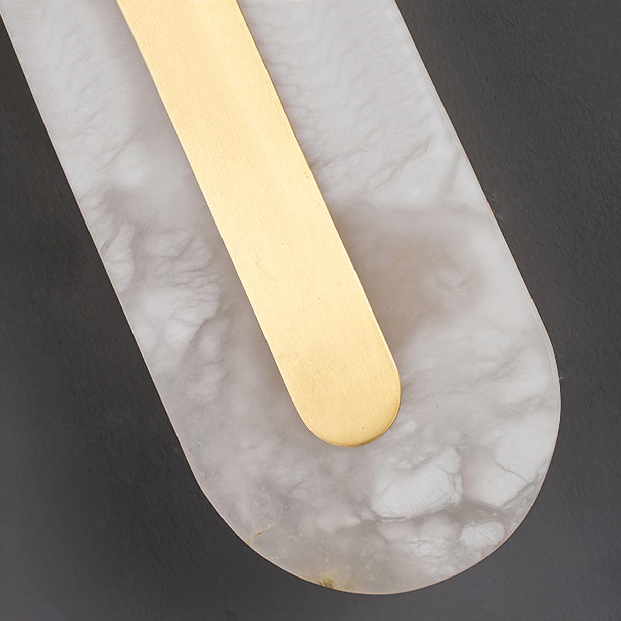 Hurn Alabaster Rounded Wall Lamp