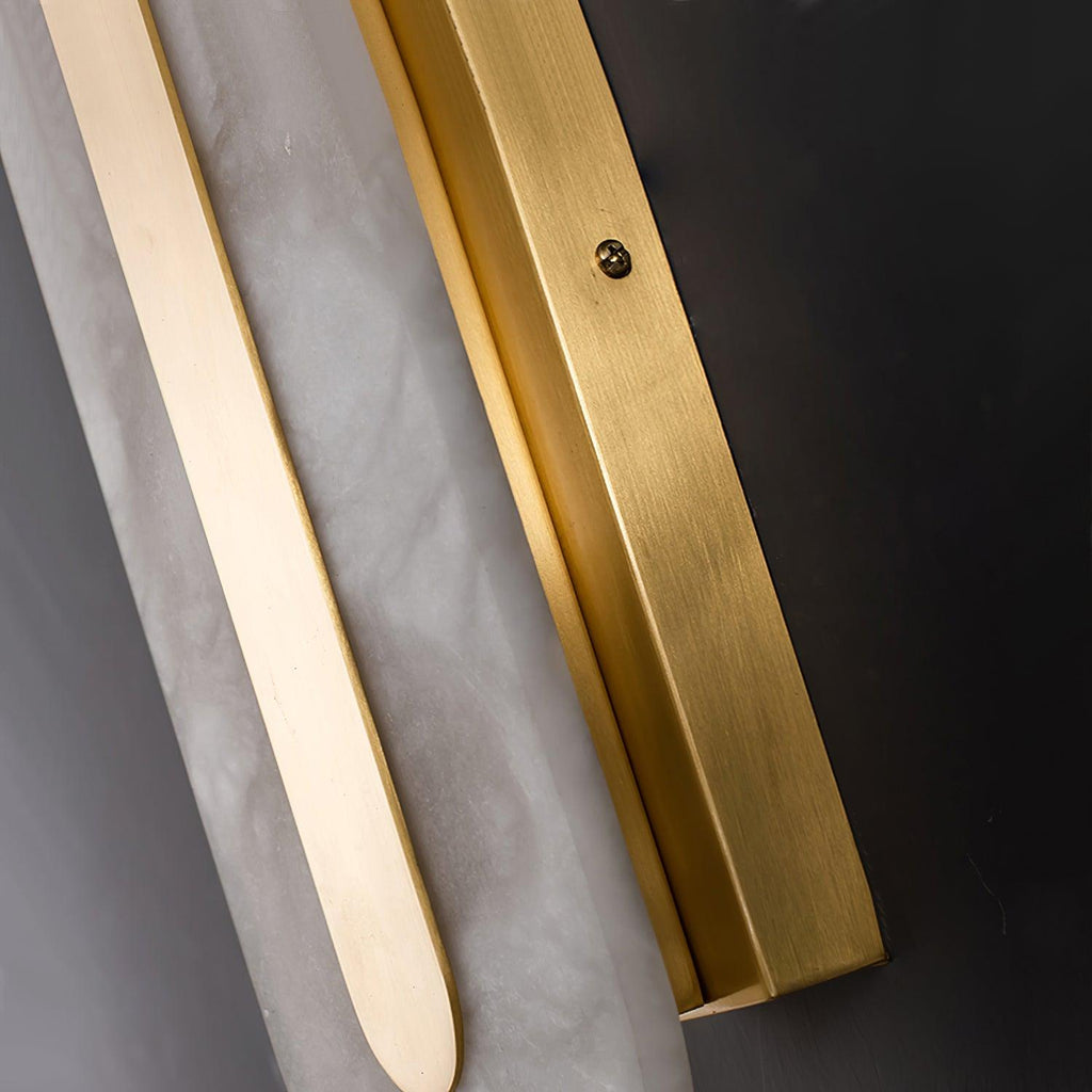 Hurn Alabaster Rounded Wall Lamp