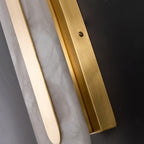 Hurn Alabaster Rounded Wall Lamp
