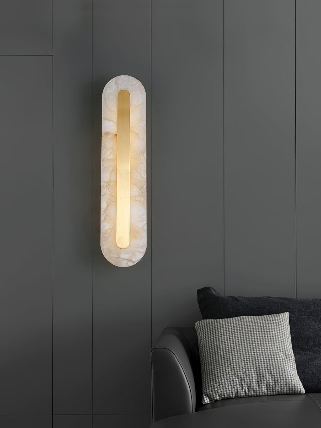 Selvia Wall Sconce in Alabaster