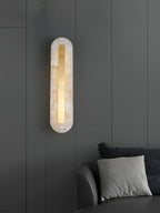 Selvia Wall Sconce in Alabaster