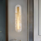 Hurn Alabaster Rounded Wall Lamp