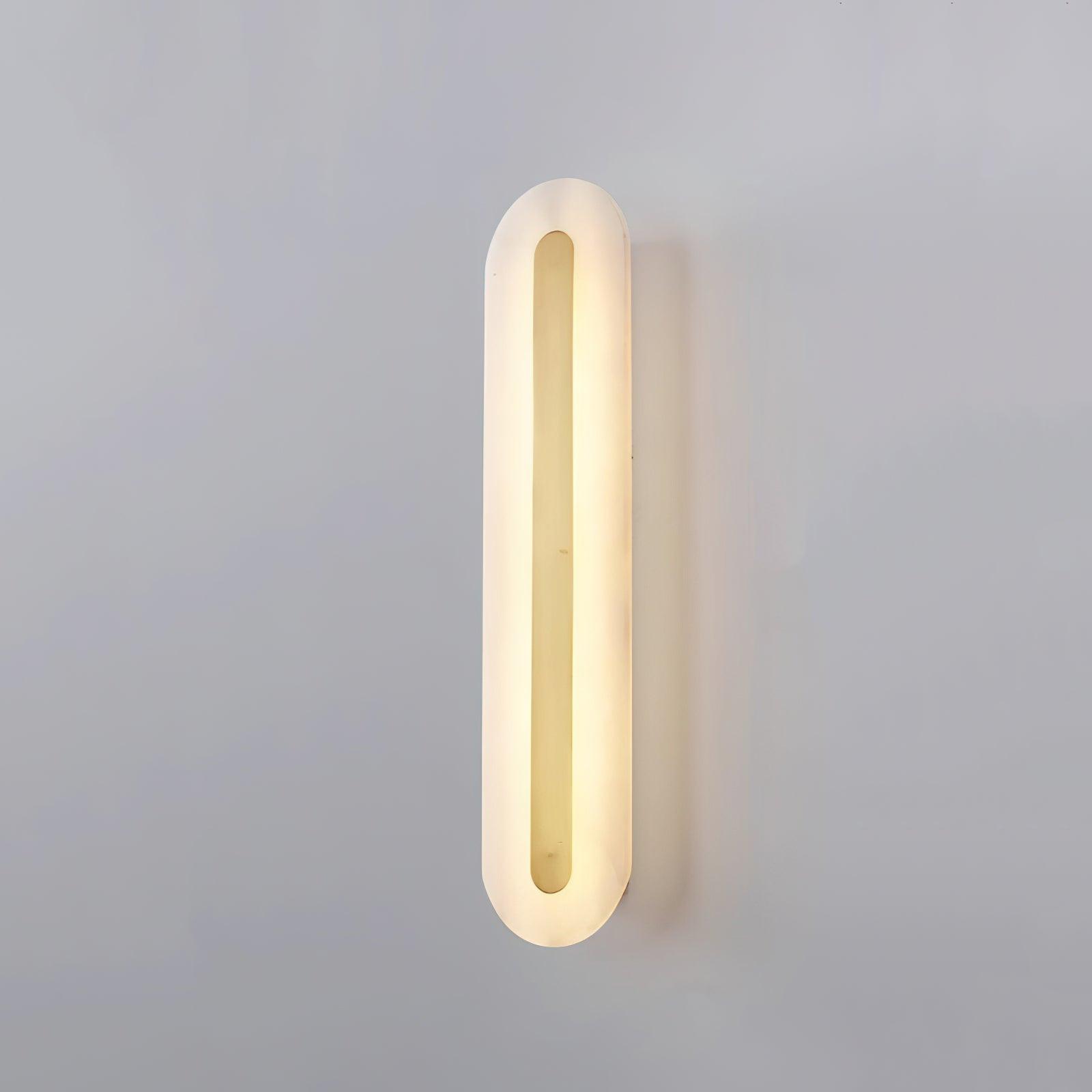 Hurn Alabaster Rounded Wall Lamp