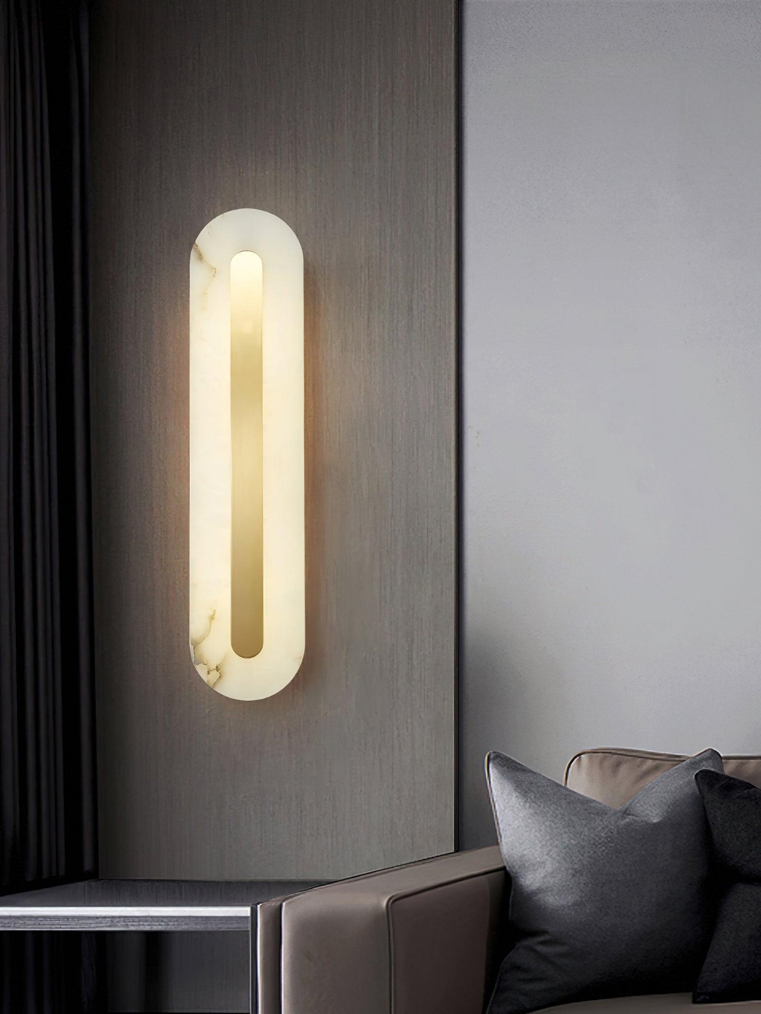 Selvia Wall Sconce in Alabaster