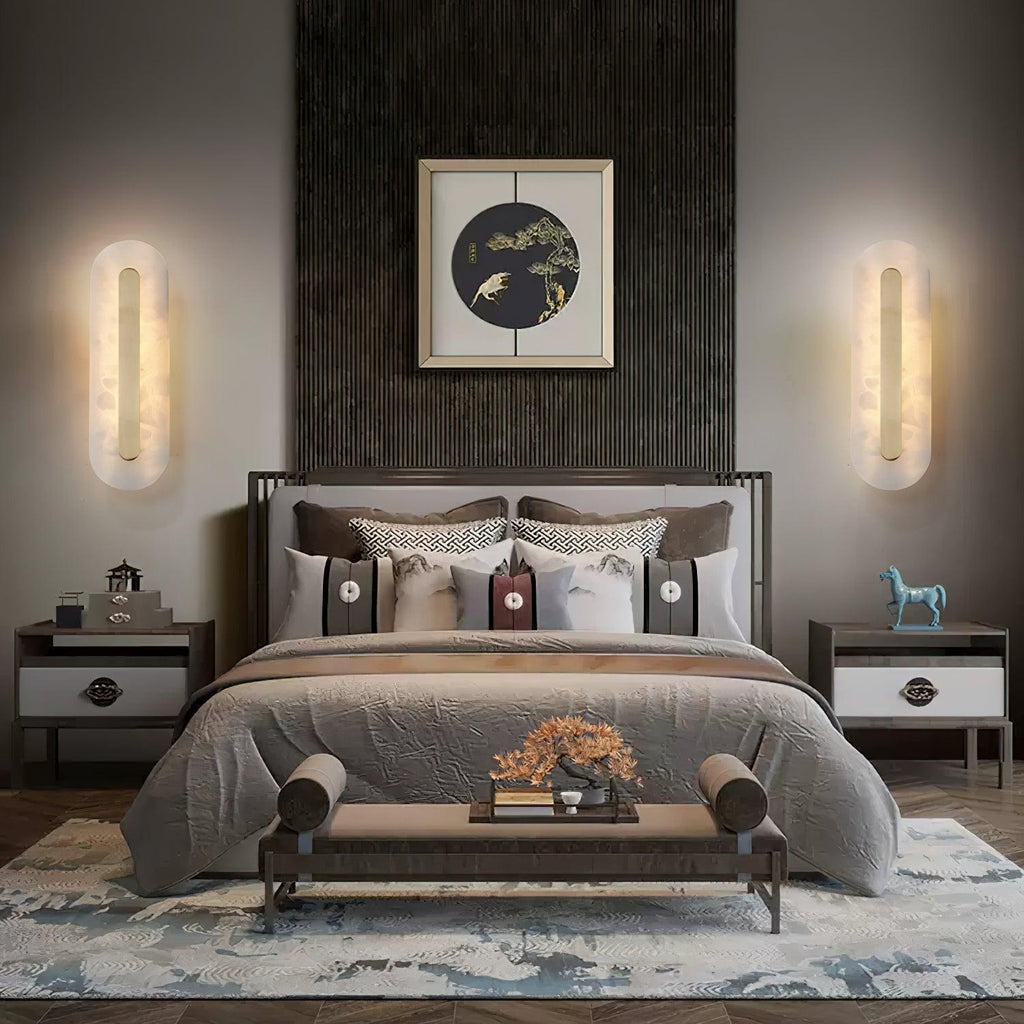 Selvia Wall Sconce in Alabaster