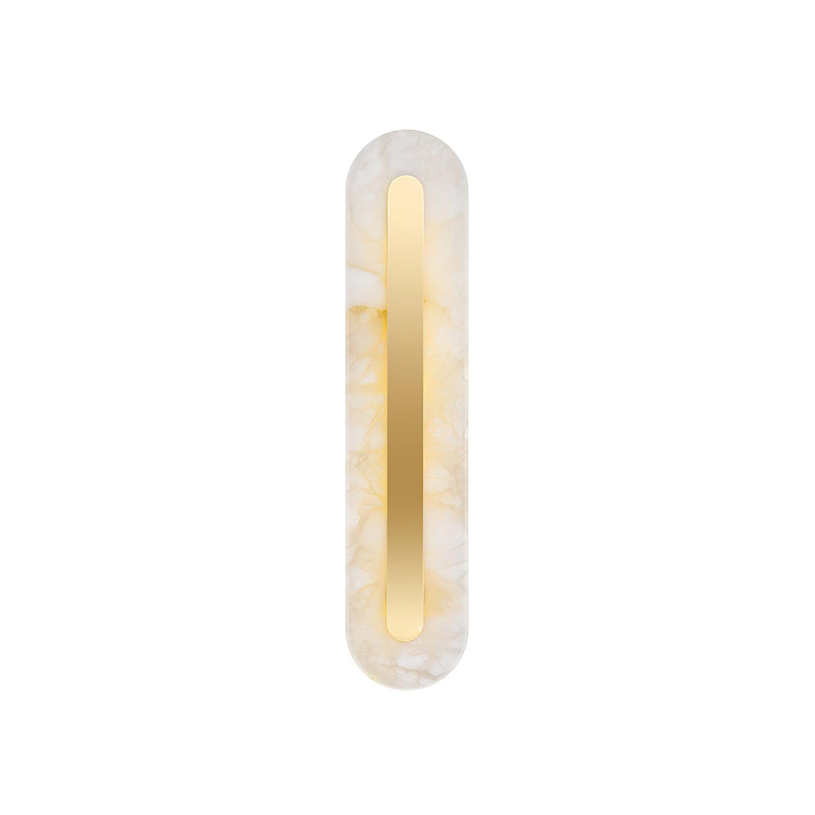 Hurn Alabaster Rounded Wall Lamp