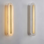 Hurn Alabaster Rounded Wall Lamp