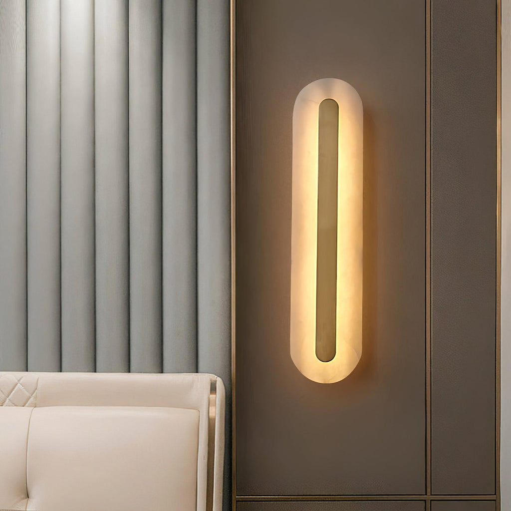 Selvia Wall Sconce in Alabaster