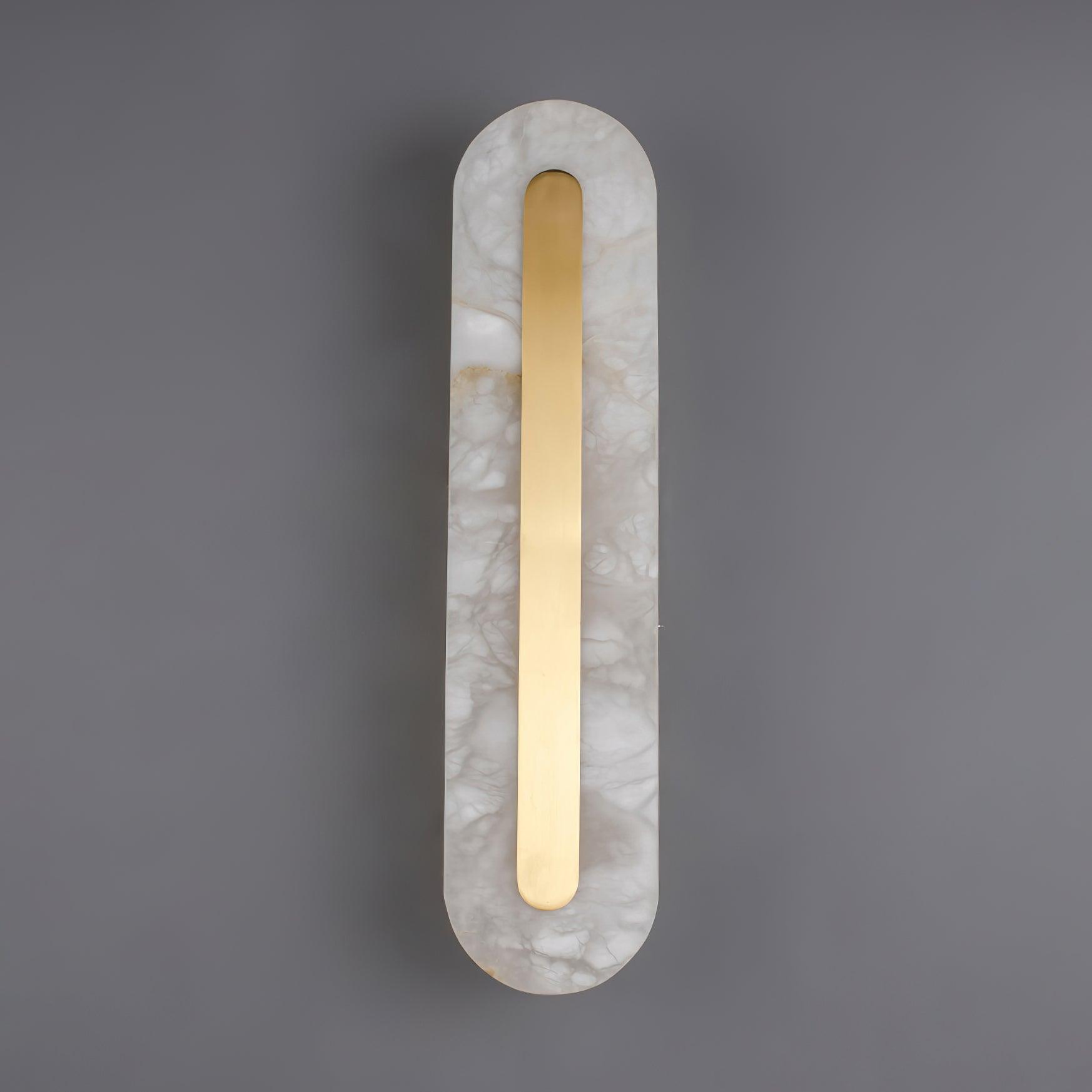Hurn Alabaster Rounded Wall Lamp