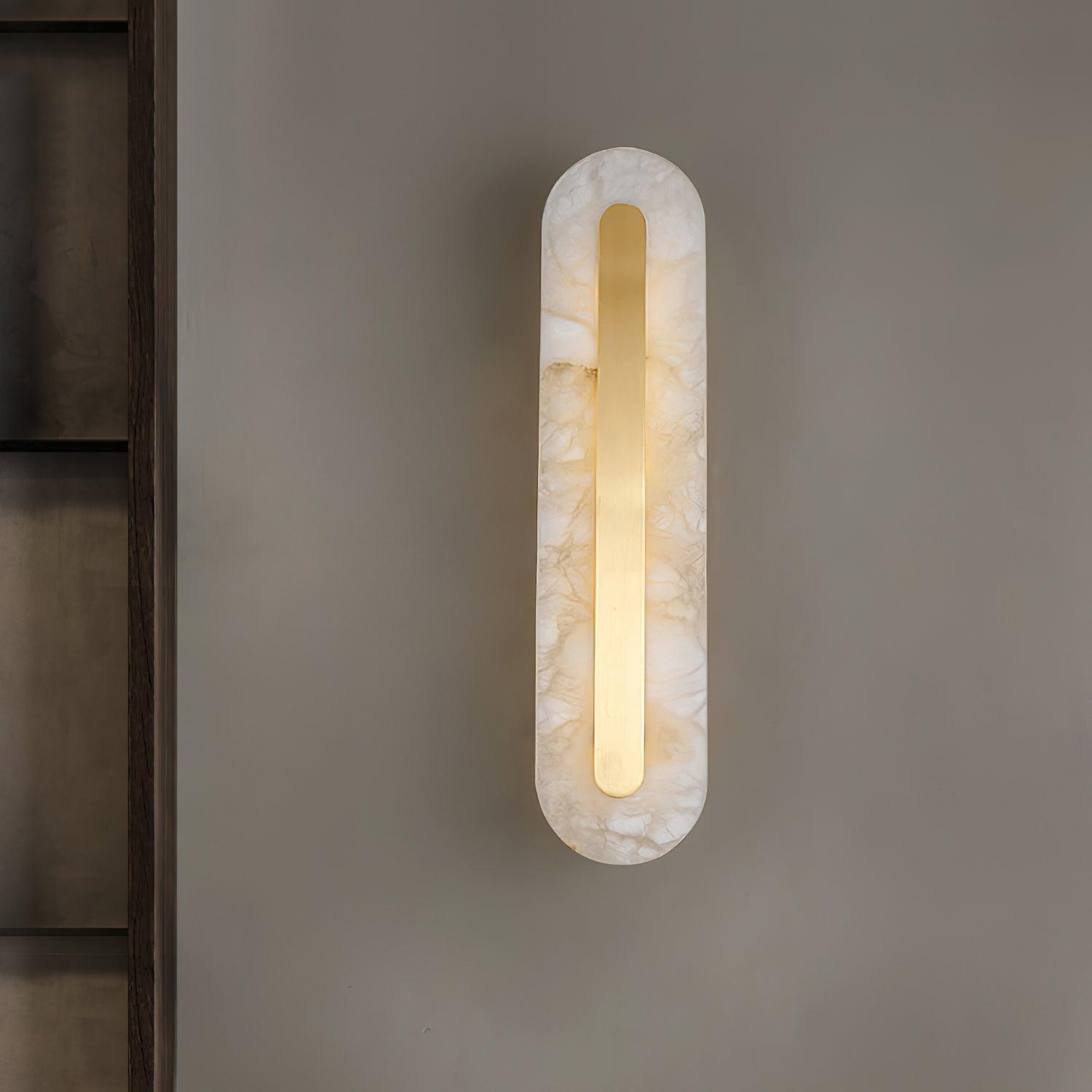 Selvia Wall Sconce in Alabaster
